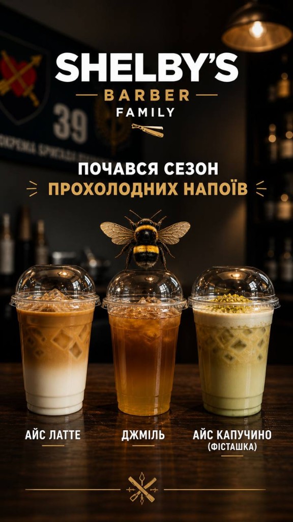 Холодні напої Shelby's Barber Family